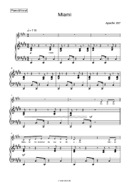 Noten, Akkorde Apache 207 - Miami