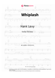 Noten, Akkorde Hank Levy, Don Ellis - Whiplash
