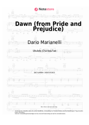 Noten, Akkorde Dario Marianelli - Dawn (from Pride and Prejudice)
