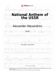 undefined Alexander Alexandrov - National Anthem of the USSR