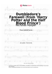 undefined Nicholas Hooper - Dumbledore's Farewell (from 'Harry Potter and the Half Blood Prince')