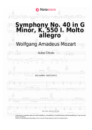 undefined Wolfgang Amadeus Mozart - Symphony No. 40 in G Minor, K. 550 I. Molto allegro