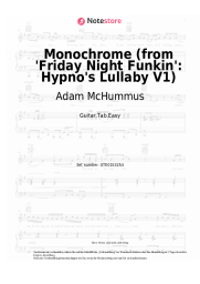 undefined Adam McHummus - Monochrome (from 'Friday Night Funkin': Hypno's Lullaby V1)