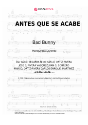 undefined Bad Bunny - ANTES QUE SE ACABE