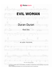 undefined Duran Duran - EVIL WOMAN