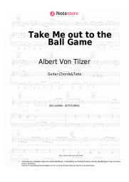 undefined Albert Von Tilzer - Take Me out to the Ball Game
