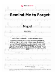 undefined Miguel, Kygo - Remind Me to Forget