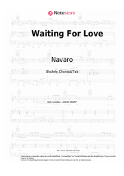 Noten, Akkorde Navaro, Catching Sunrises - Waiting For Love