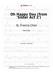 Noten, Akkorde St. Francis Choir, Ryan Toby - Oh Happy Day (from 'Sister Act 2')
