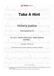 Noten, Akkorde Victoria Justice, Elizabeth Gillies - Take A Hint