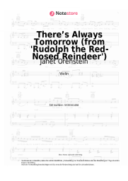 undefined Janet Orenstein - There’s Always Tomorrow (from 'Rudolph the Red-Nosed Reindeer')