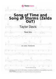 Noten, Akkorde Taylor Davis - Song of Time and Song of Storms (Zelda OoT)