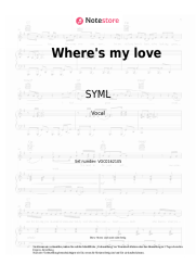 undefined SYML - Where's my love