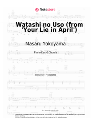 undefined Masaru Yokoyama - Watashi no Uso (from 'Your Lie in April')