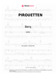 undefined Berq - PIROUETTEN