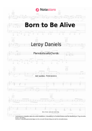 undefined Leroy Daniels, DJ Tom - Born to Be Alive