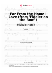 undefined Michele Marsh, Jerry Bock, Sheldon Harnick - Far From the Home I Love (from 'Fiddler on the Roof')