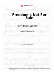 undefined Tom MacDonald, Nova Rockafeller - Freedom’s Not For Sale