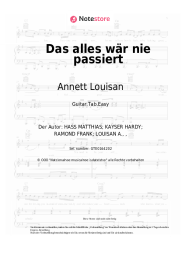 undefined Annett Louisan - Das alles wär nie passiert