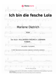 undefined Marlene Dietrich - Ich bin die fesche Lola (from 'The Blue Angel')