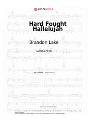 undefined Brandon Lake - Hard Fought Hallelujah