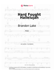 undefined Brandon Lake - Hard Fought Hallelujah
