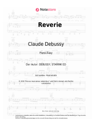 undefined Claude Debussy - Reverie, L. 68