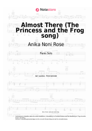 Noten, Akkorde Anika Noni Rose, Randy Newman - Almost There (The Princess and the Frog song)
