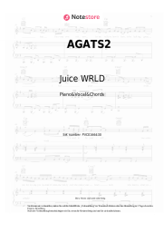 Noten, Akkorde Juice WRLD, Nicki Minaj - AGATS2