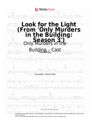 Noten, Akkorde Only Murders in the Building – Cast - Look for the Light (From 'Only Murders in the Building: Season 3')