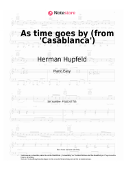 undefined Herman Hupfeld, Dooley Wilson - As time goes by (from 'Casablanca')