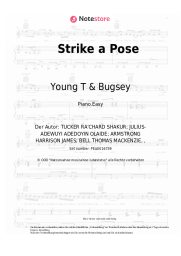 Noten, Akkorde Young T & Bugsey, Aitch - Strike a Pose