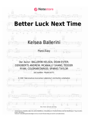 undefined Kelsea Ballerini - Better Luck Next Time