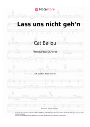 undefined Cat Ballou - Lass uns nicht geh’n