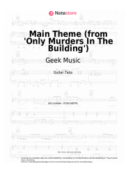 Noten, Akkorde Geek Music - Main Theme (from 'Only Murders In The Building')