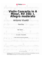 undefined Antonio Vivaldi - Violin Concerto in A Minor, RV 356: I. Allegro moderato