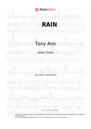 undefined Tony Ann - RAIN