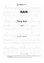 undefined Tony Ann - RAIN