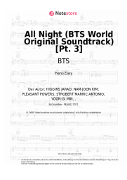 undefined BTS, Juice WRLD - All Night (BTS World Original Soundtrack) [Pt. 3]