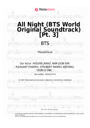 undefined BTS, Juice WRLD - All Night (BTS World Original Soundtrack) [Pt. 3]