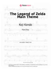 Noten, Akkorde Koji Kondo - The Legend of Zelda Main Theme