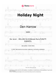 Noten, Akkorde Den Harrow - Holiday Night