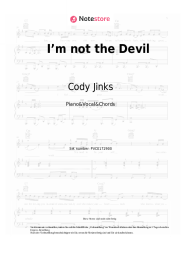 undefined Cody Jinks, The Tone Deaf Hippies - I’m not the Devil