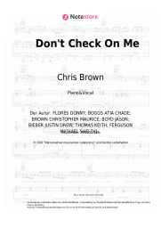 undefined Chris Brown, Justin Bieber, Ink - Don't Check On Me