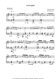 Noten, Akkorde Daniel Caesar, Brandy - Love Again