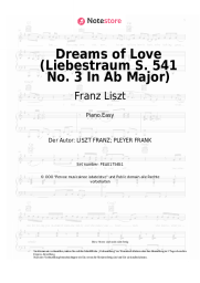 undefined Franz Liszt - Dreams of Love (Liebestraum S. 541 No. 3 In Ab Major) 
