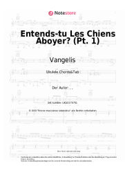Noten, Akkorde Vangelis - Entends-tu Les Chiens Aboyer? (Pt. 1)