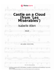 Noten, Akkorde Isabelle Allen - Castle on a Cloud (from 'Les Misérables')