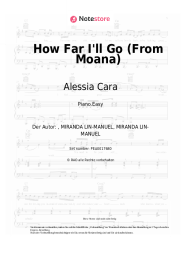 undefined Alessia Cara - How Far I'll Go (From Moana)