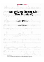 undefined Lucy Moss, Toby Marlow - Ex-Wives (from Six: The Musical)